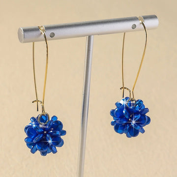 Fashion Trend DIY Pearl Petal Ball Earrings - LaVie Jewelery
