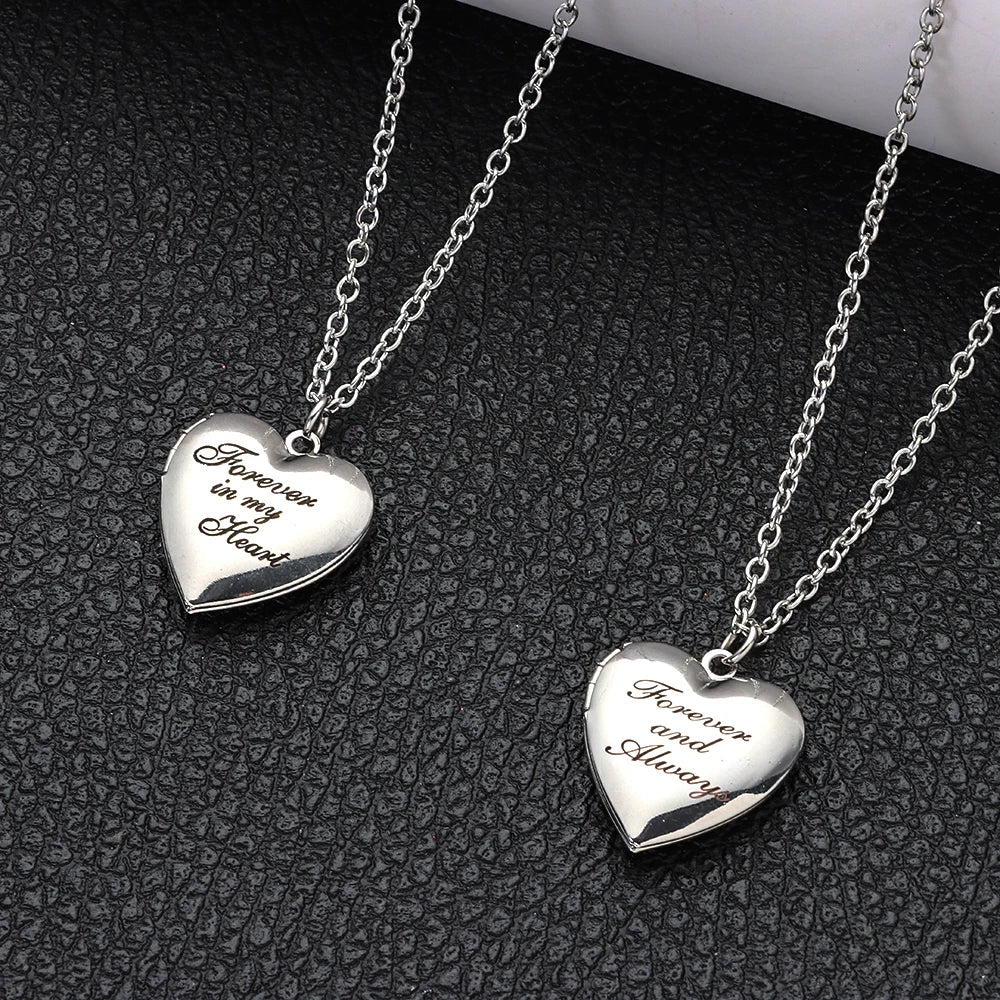 "The Timeless Keepsake" Heart Locket Necklace - LaVie Jewelery