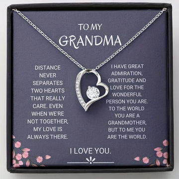 "A Legacy of Love" Grandma Heart Necklace Set - LaVie Jewelery