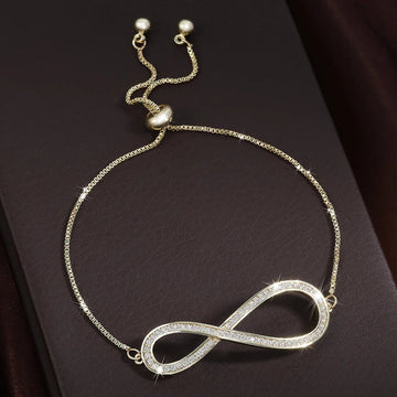 Zirconia Crystal Adjustable Bracelet & Bangle Jewelry - LaVie Jewelery