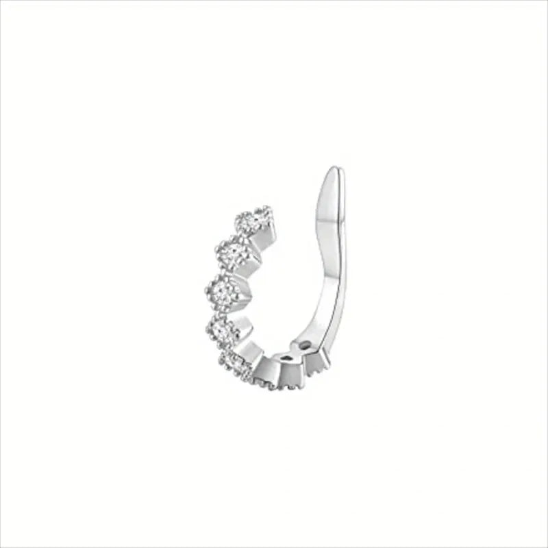 Cute Metal Leaf Earcuff Clips On Earrings - LaVie Jewelery