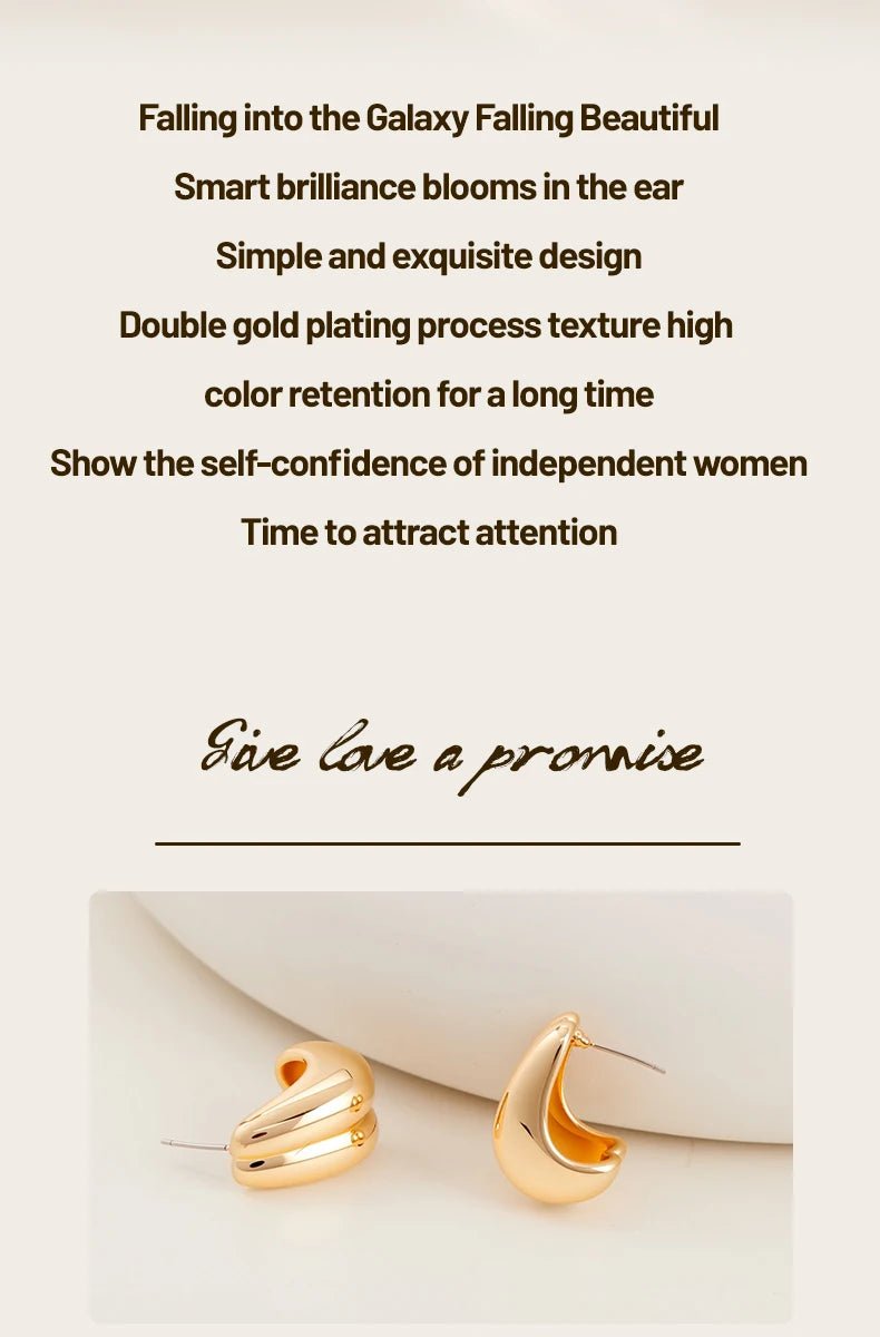 Waterdrop Luxary Sense Fashion Earrings - LaVie Jewelery