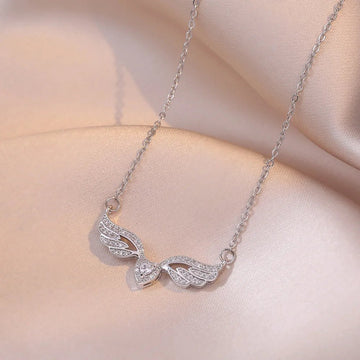 Stainless Steel Gold Color Dragonfly Wings Necklaces For Women - LaVie Jewelery