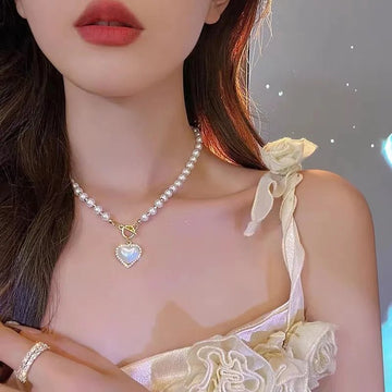 Irregular Baroque Pearl Pendant Necklace - LaVie Jewelery
